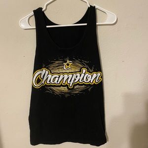 Champion cheer tank top